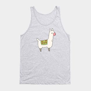 Cute Llama Doodle Tank Top